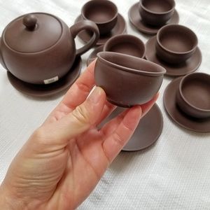 Authentic Vietnamese Bat Trang tea set